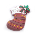 Украшение на заказ резиновый 3d многоразовый мультяшный сувенир подарок фестиваль аксессуары мягкий пвх в форме колокольчика рождественский магнит на холодильник